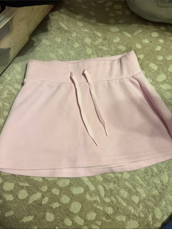 Ocean Drive Dresses & Skirts - Ocean Drive Light Pink Drawstring Skater Skirt